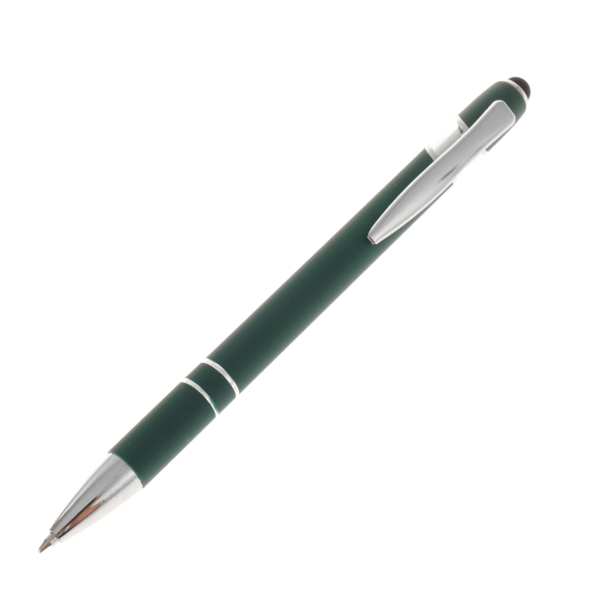 Pix metalic cu corp Soft - Touch si stylus ERGO PA405317 - Green Print