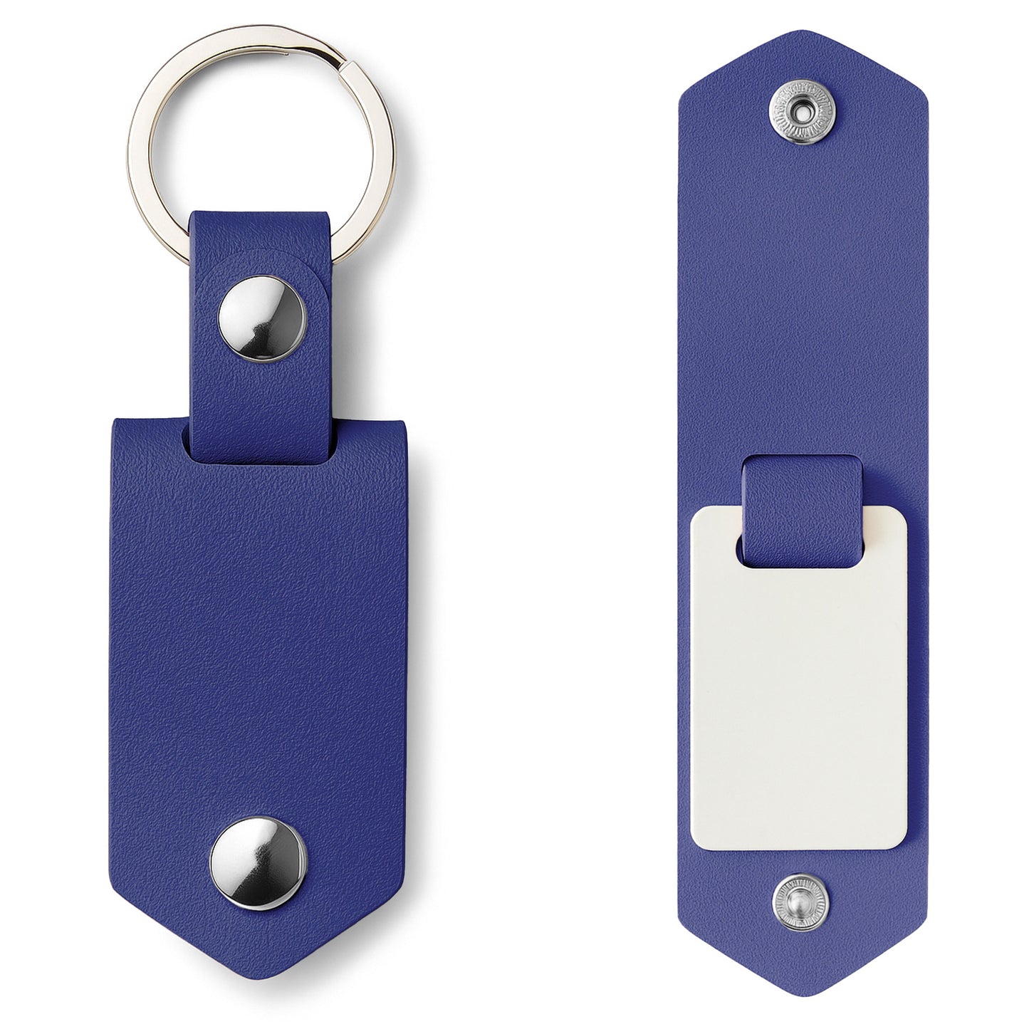 Breloc sublimabil cu husa de piele SUBLIKEY SR107416 - Green Print
