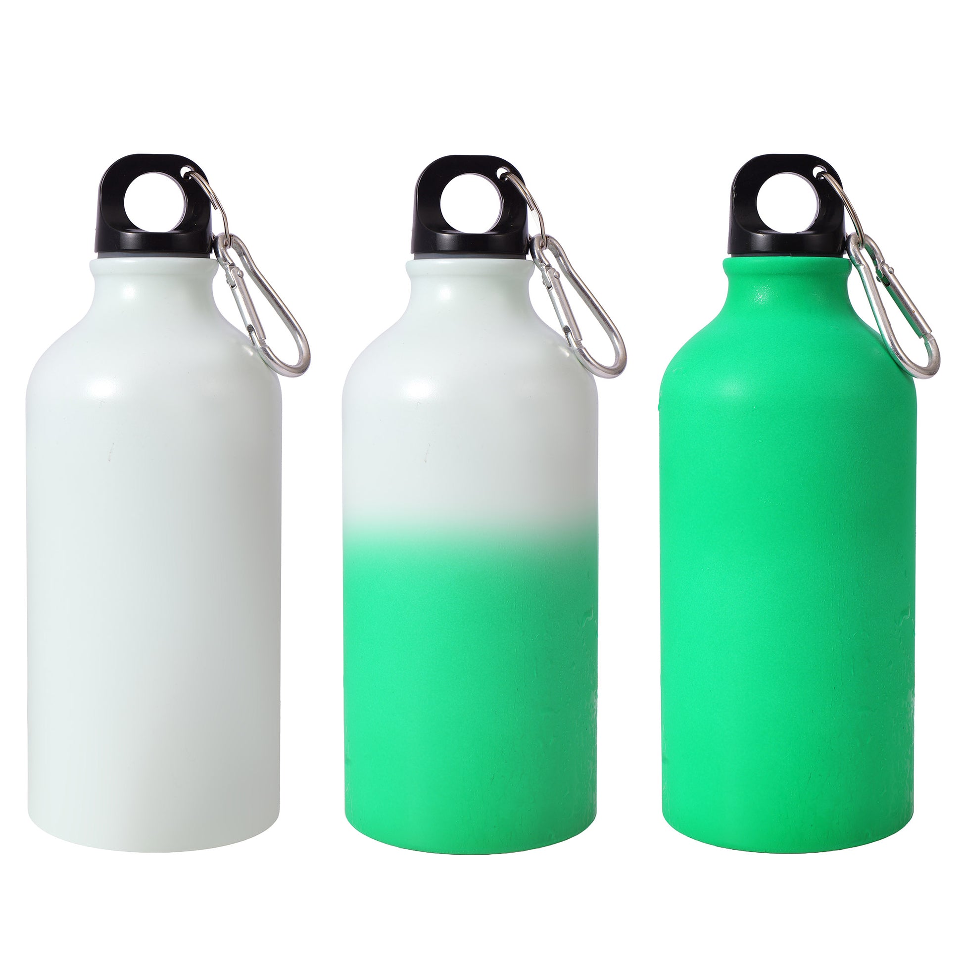Bidon sport termosensibil la rece 500ml sublimabil SI503117 - Green Print