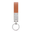 Breloc din piele si metal KeyLux BR478914 - Green Print