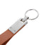 Breloc din piele si metal KeyLux BR478919 - Green Print