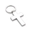 Metal cross keychain Sublimation