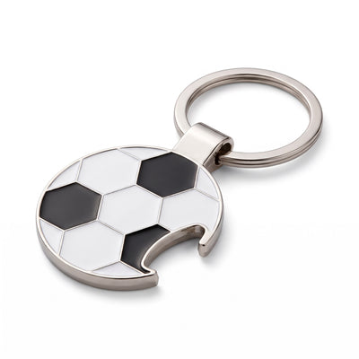 Breloc metalic sublimabil Minge de Fotbal