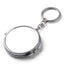 Metal pocket mirror keychain Sublimation - ROUND