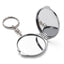 Metal pocket mirror keychain Sublimation - ROUND
