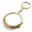 Metal pocket mirror keychain Sublimation - ROUND