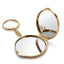 Metal pocket mirror keychain Sublimation - ROUND