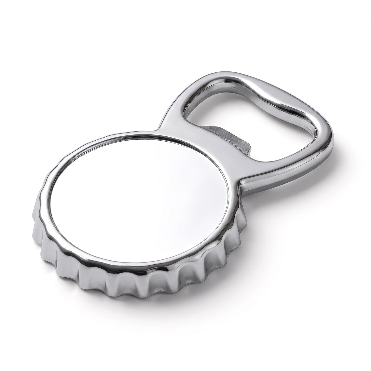 Metal bottle opener with magnet Beer Cap Sublimation Compatible