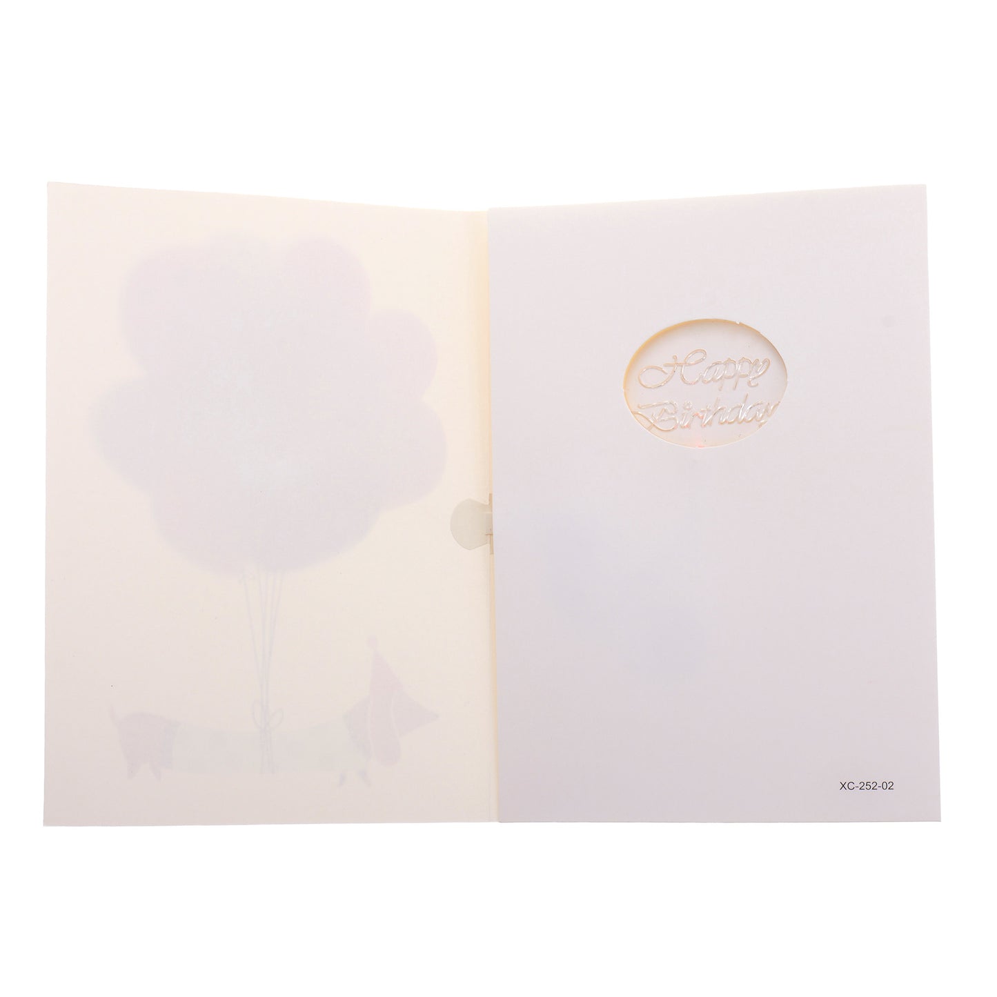 Felicitare muzicala - Happy Birthday XCC018801 - Green Print