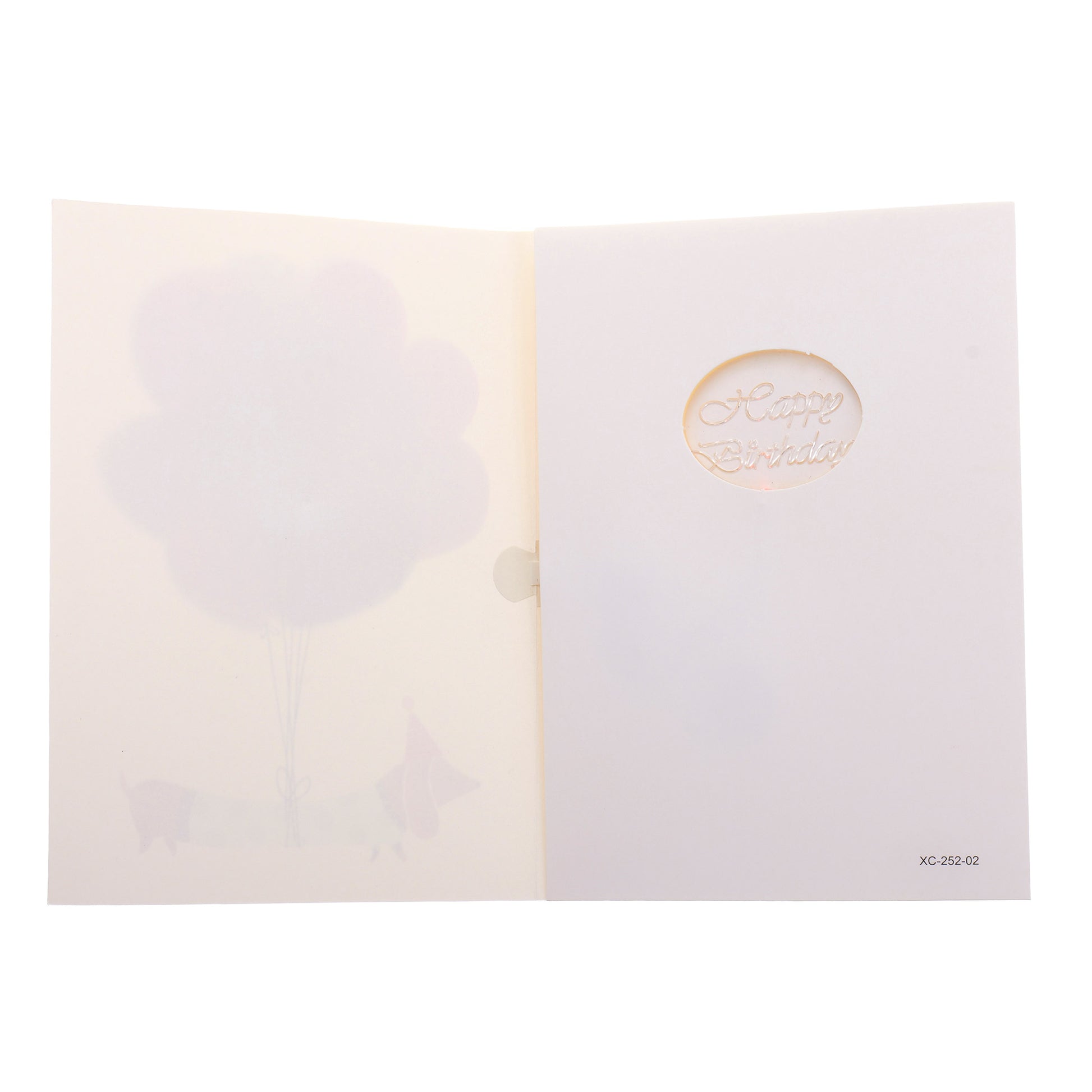 Felicitare muzicala - Happy Birthday XCC018801 - Green Print