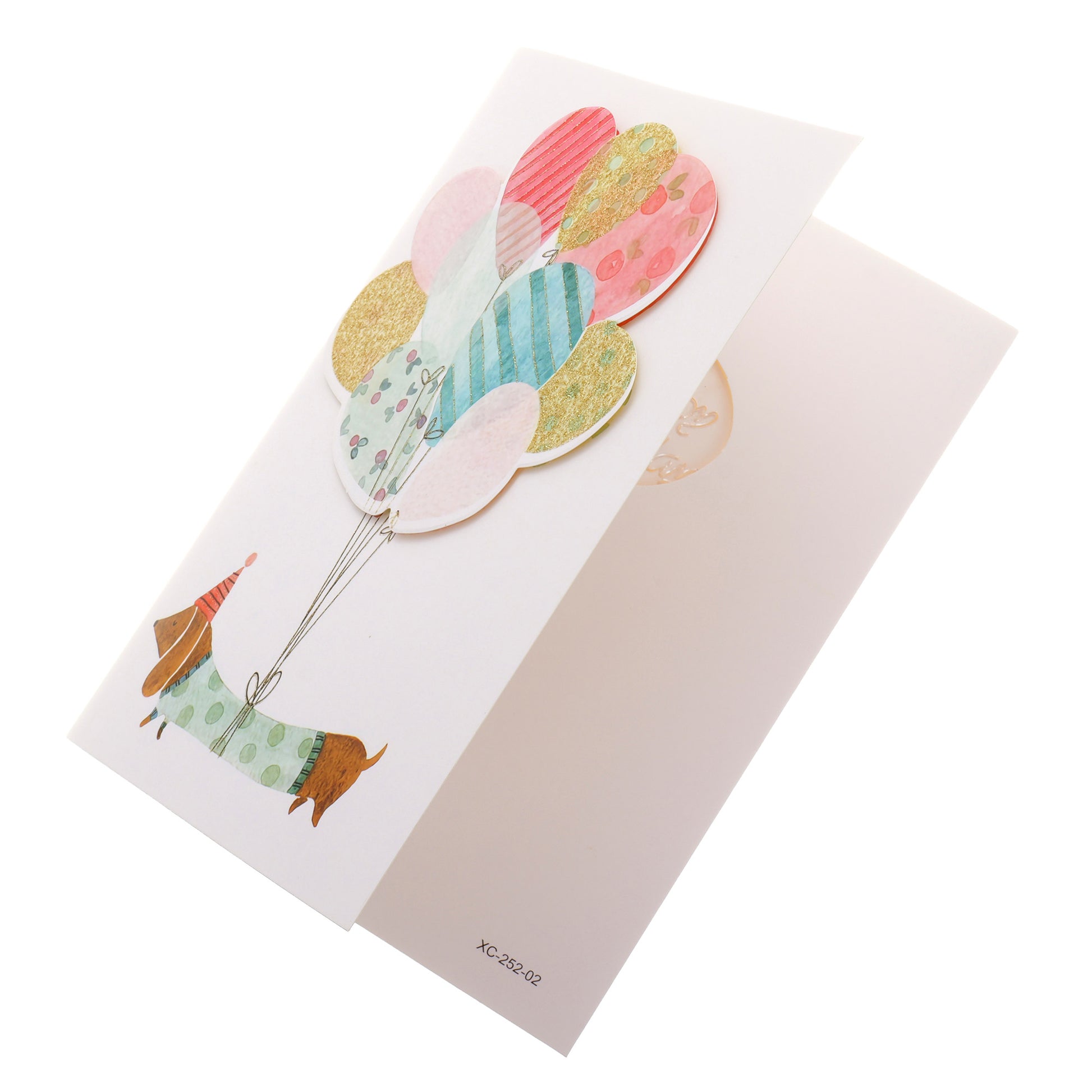 Felicitare muzicala - Happy Birthday XCC018801 - Green Print