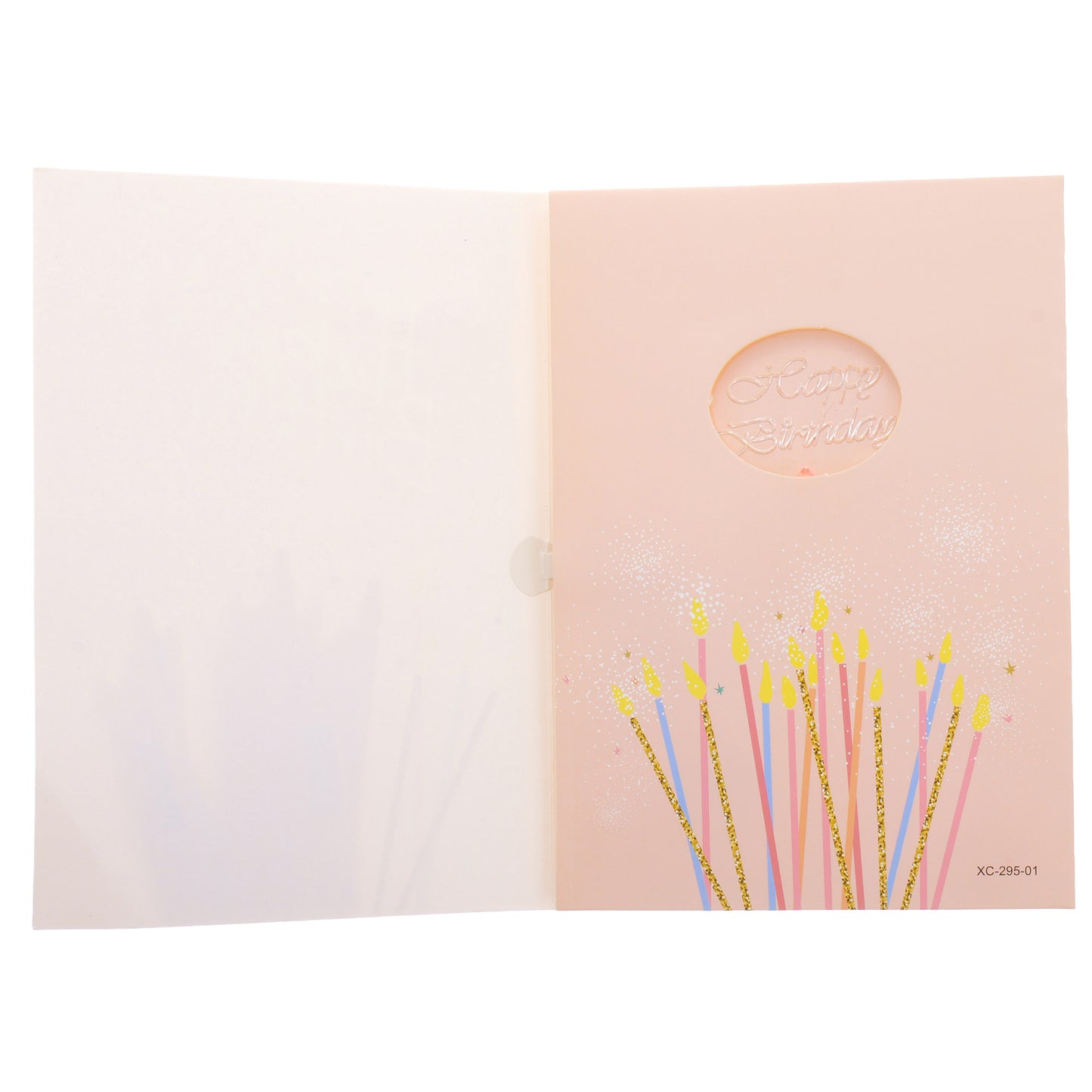 Felicitare muzicala - Happy Birthday XCC018802 - Green Print
