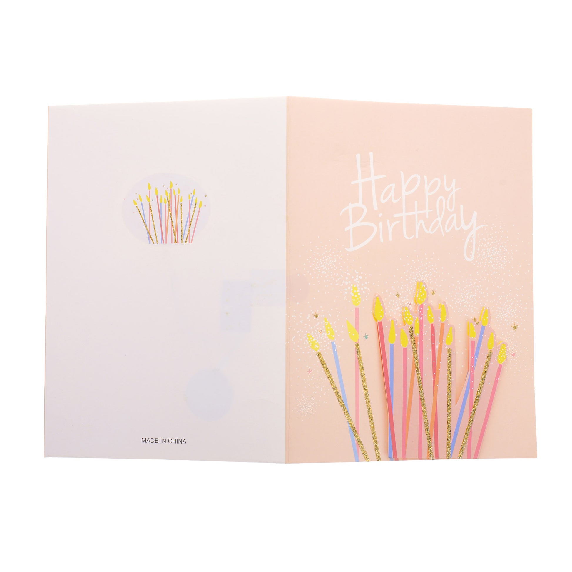 Felicitare muzicala - Happy Birthday XCC018802 - Green Print