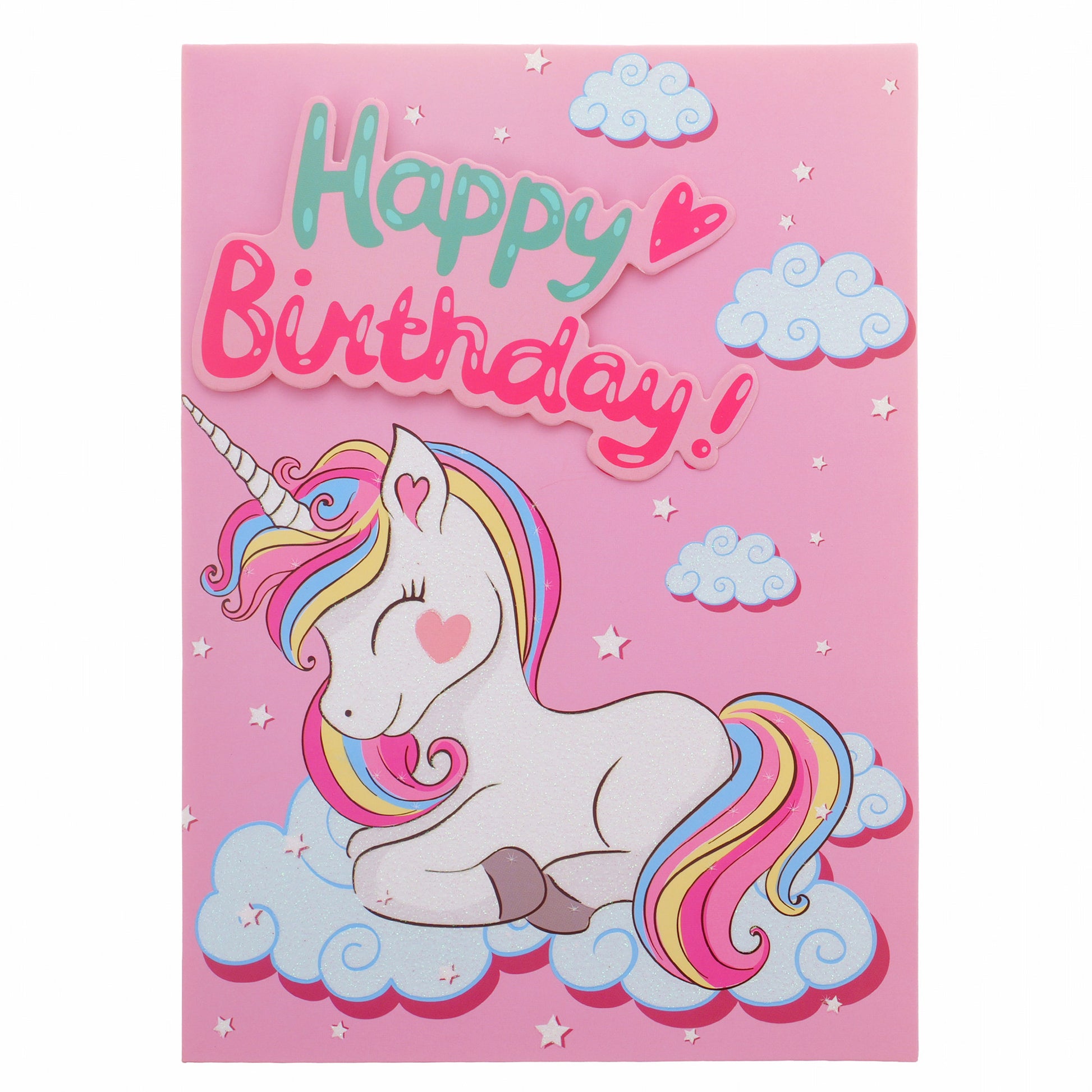 Felicitare muzicala - Happy Birthday XCC018807 - Green Print