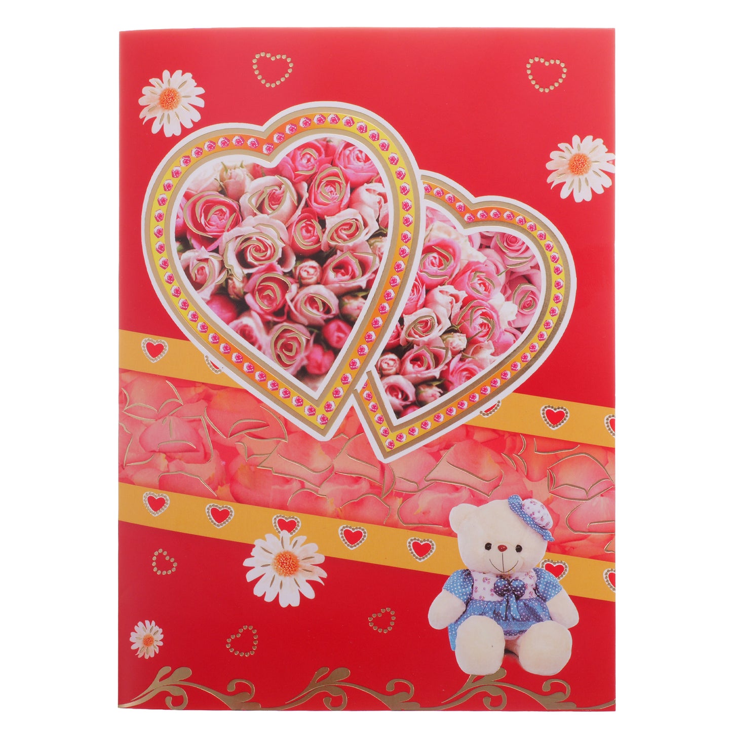 Felicitare muzicala - LOVE XCC012202 - Green Print