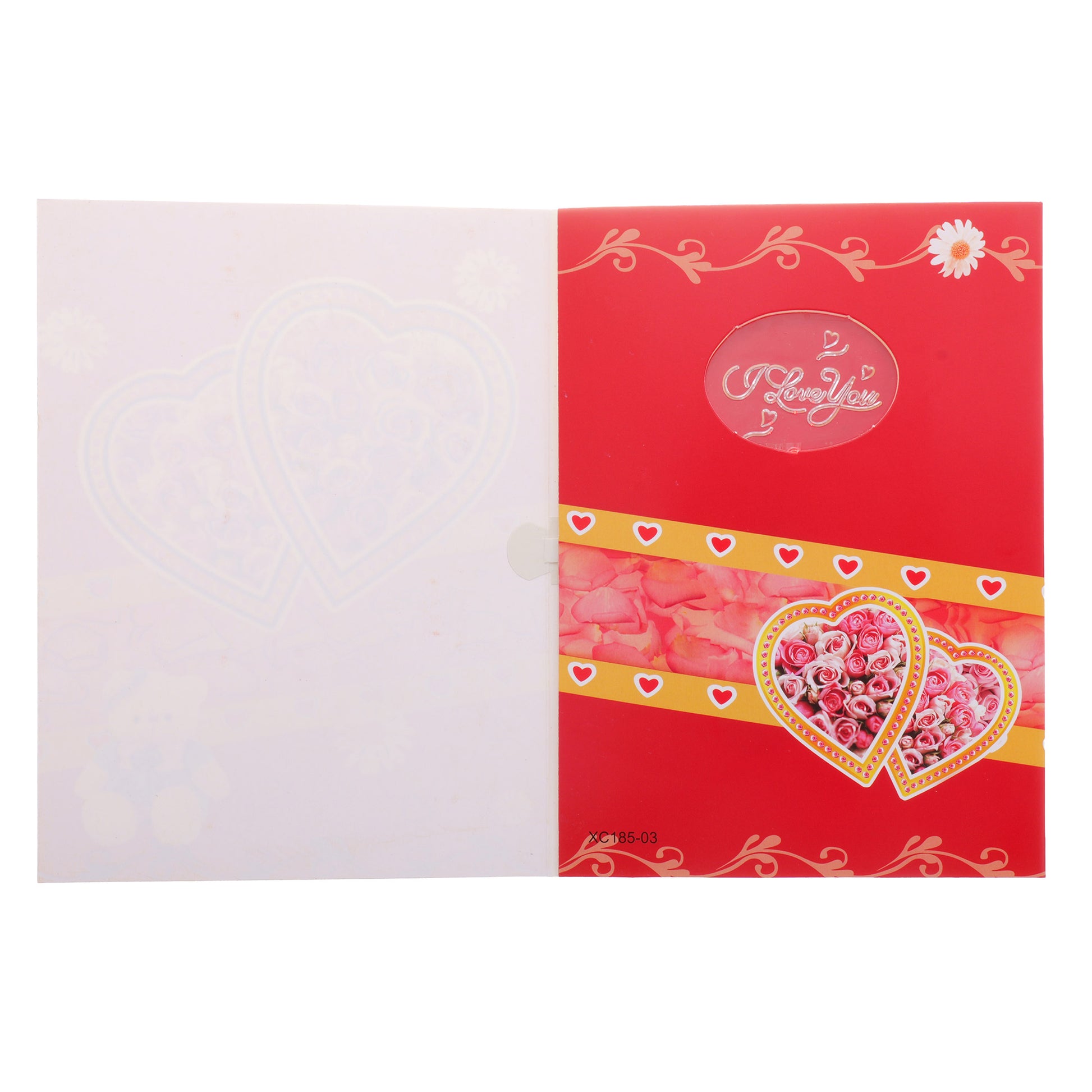 Felicitare muzicala - LOVE XCC012202 - Green Print