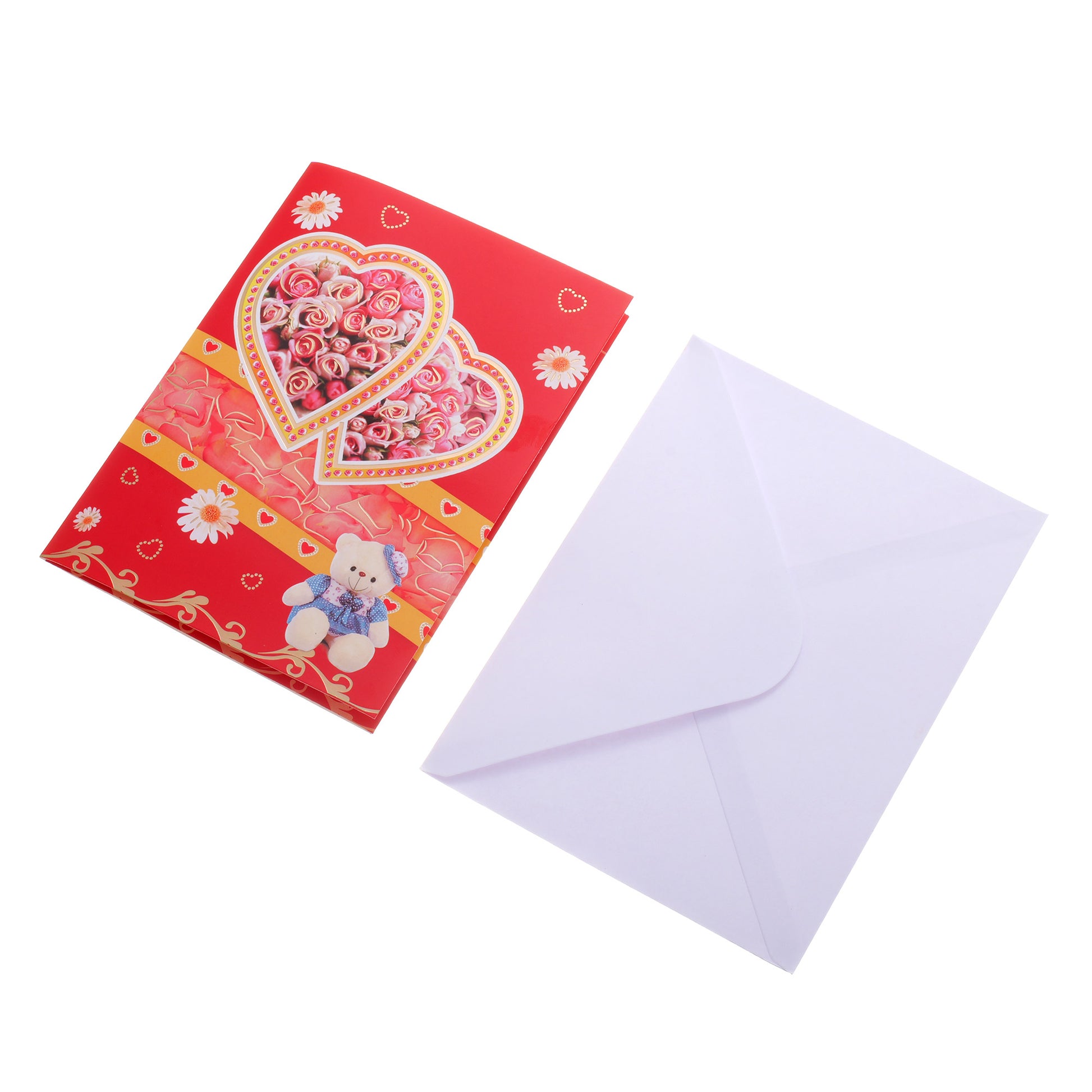 Felicitare muzicala - LOVE XCC012202 - Green Print