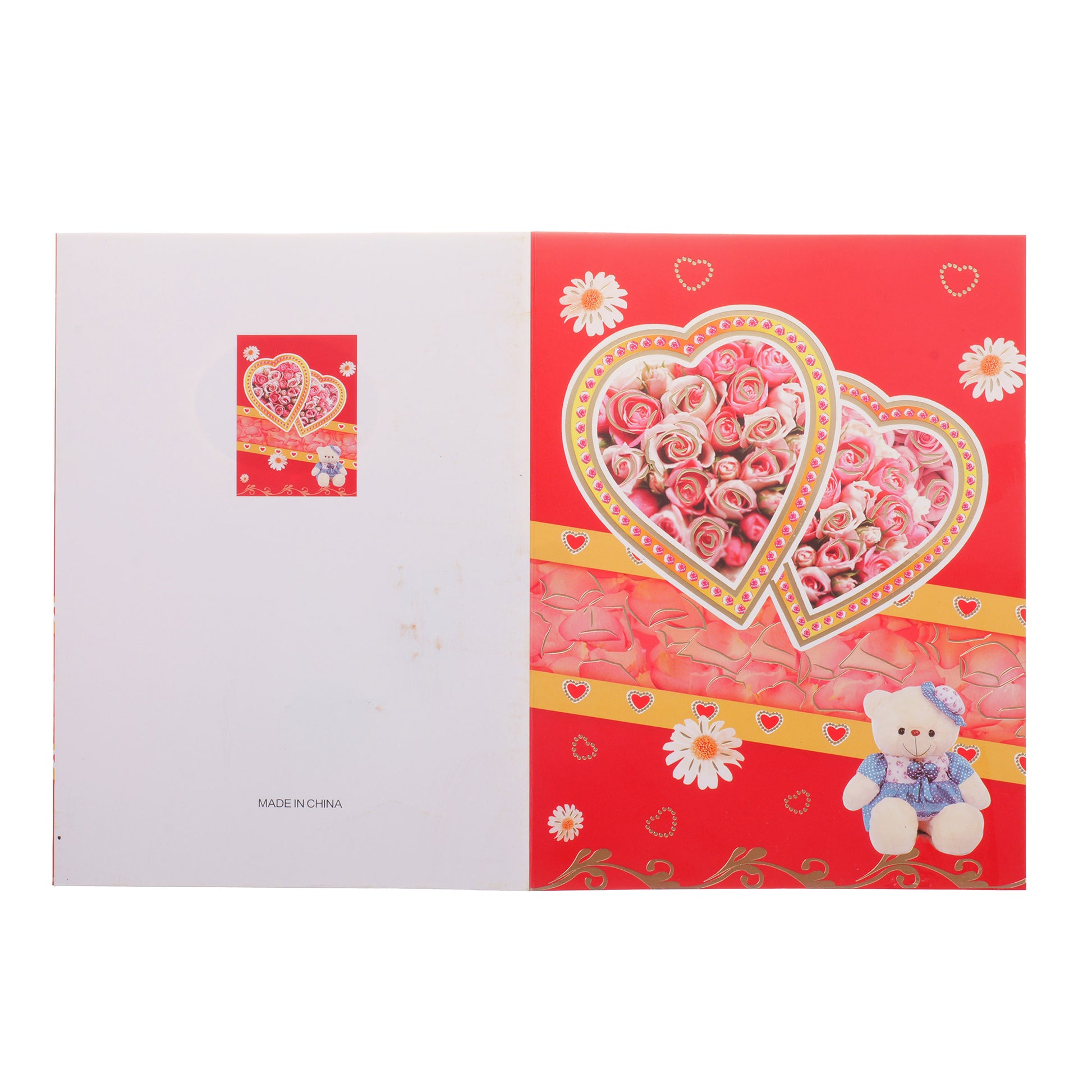 Felicitare muzicala - LOVE XCC012202 - Green Print