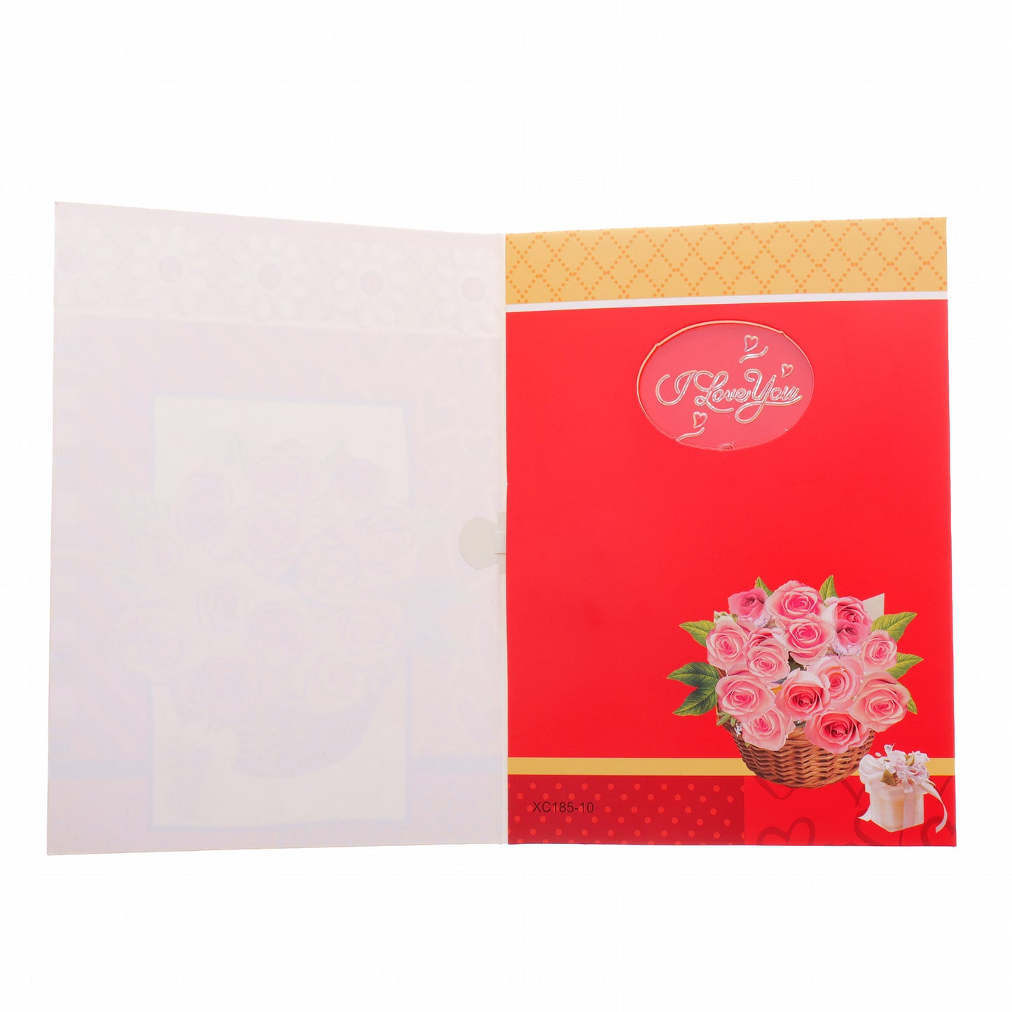 Felicitare muzicala - LOVE XCC012203 - Green Print