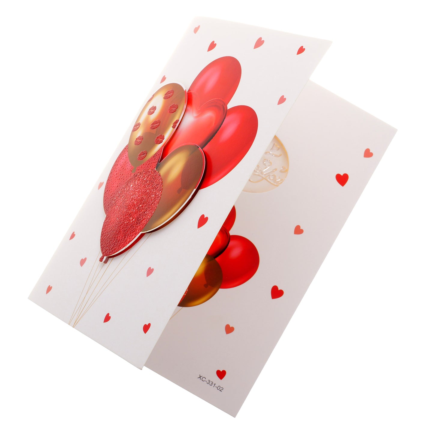 Felicitare muzicala - LOVE XCC012205 - Green Print