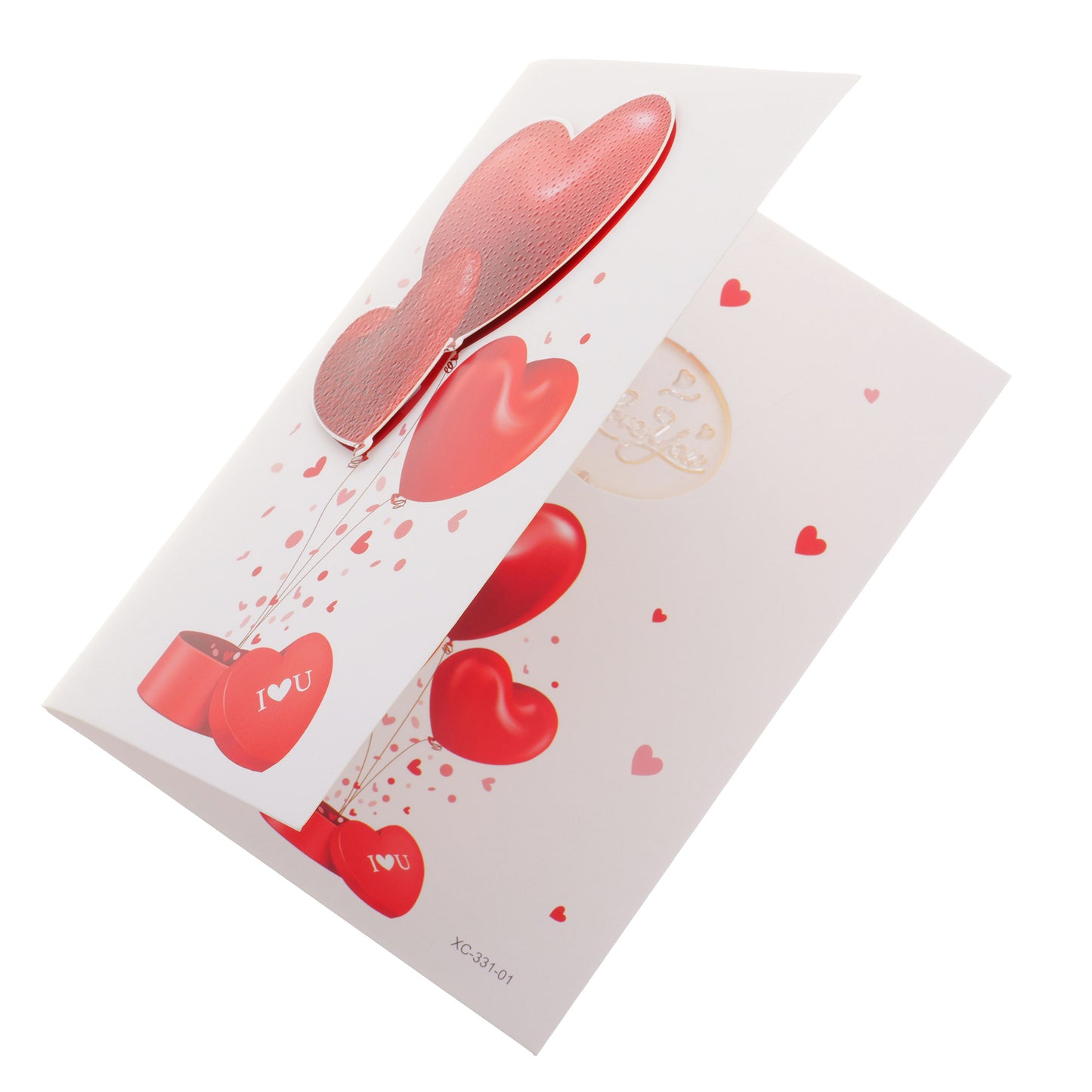 Felicitare muzicala - LOVE XCC012207 - Green Print