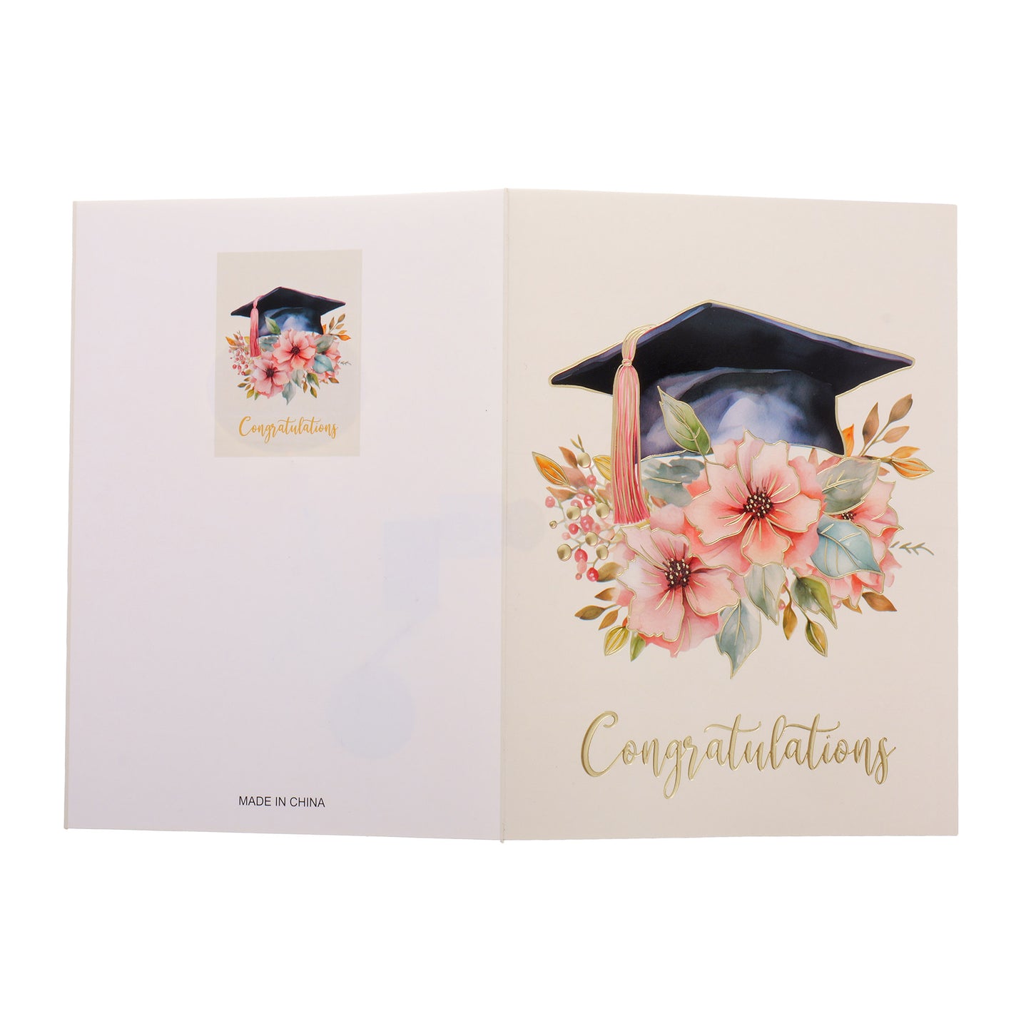 Felicitare muzicala Absolvire An Scolar si Universitar XCC013901 - Green Print