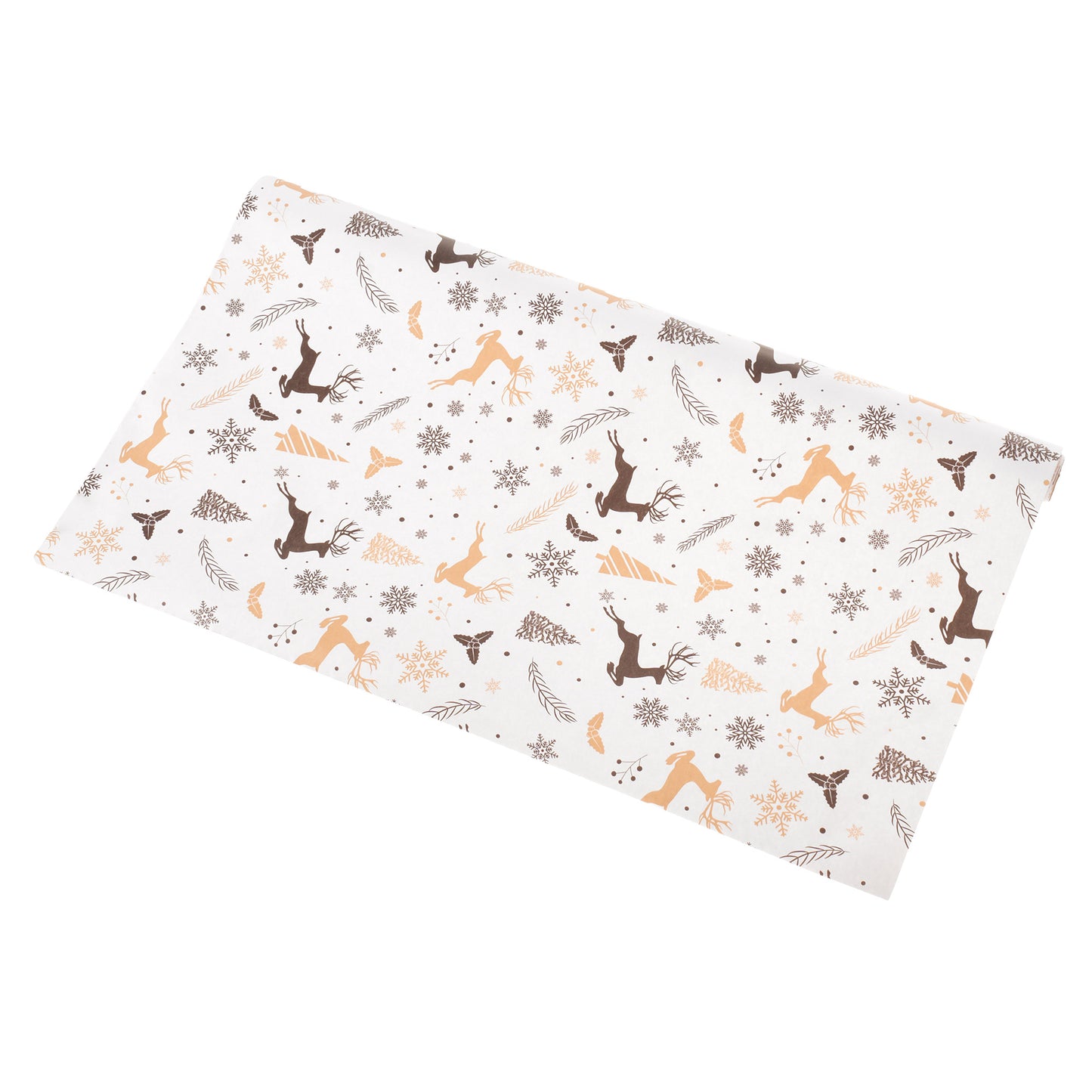 Hartie impachetat cadouri la rola 200x50 - Craciun HA456112 - Green Print