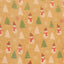 Hartie impachetat cadouri la rola 200x50 - Craciun HA456105 - Green Print