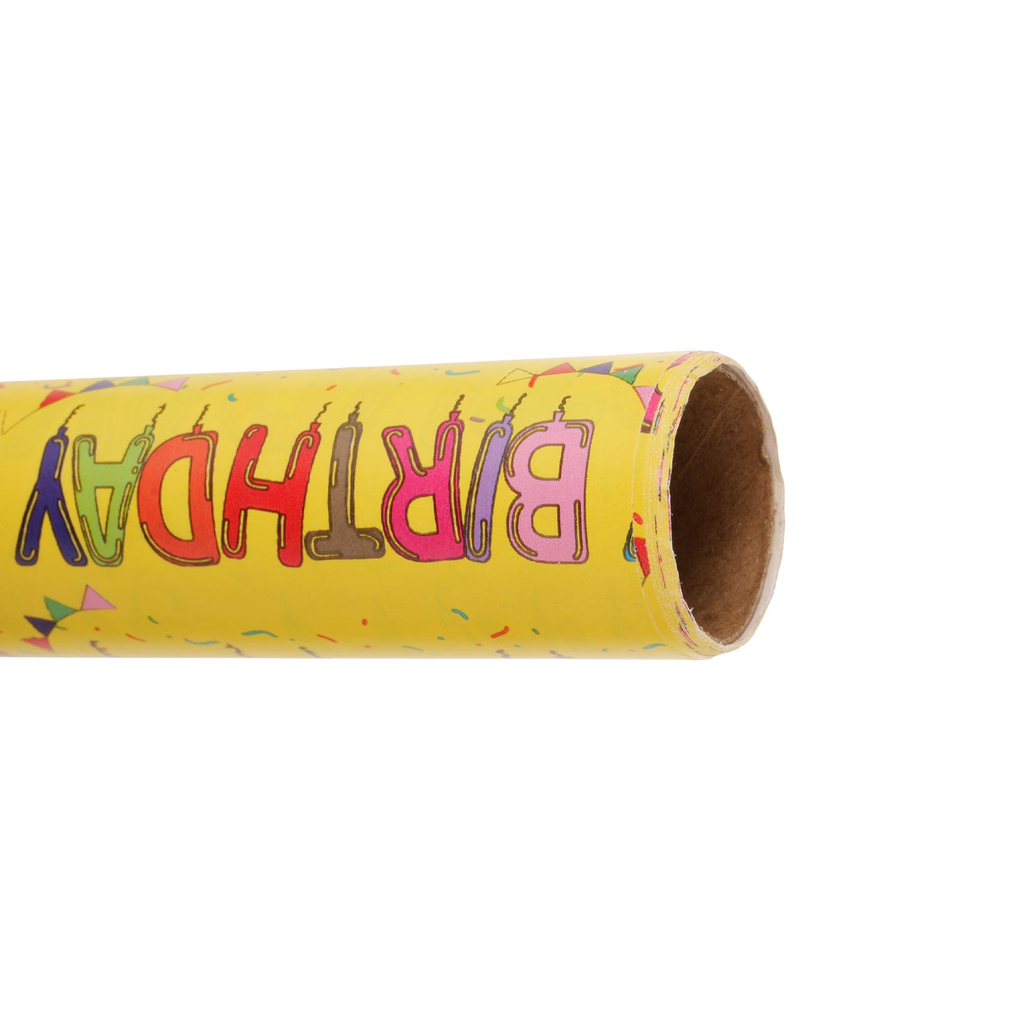 Hartie impachetat cadouri la rola 200x50 - Happy Birthday HA456116 - Green Print