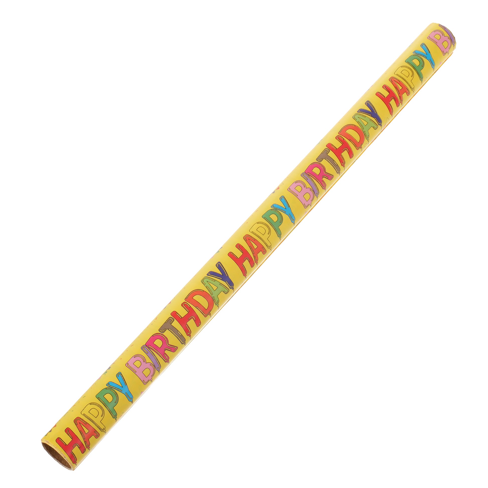 Hartie impachetat cadouri la rola 200x50 - Happy Birthday HA456116 - Green Print