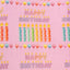 Hartie impachetat cadouri la rola 200x50 - Happy Birthday HA456121 - Green Print