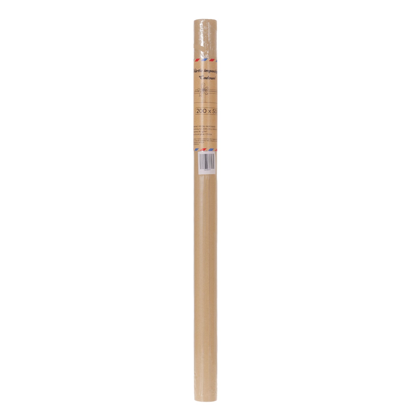 Hartie impachetat cadouri la rola 200x50 - Kraft HA456111 - Green Print