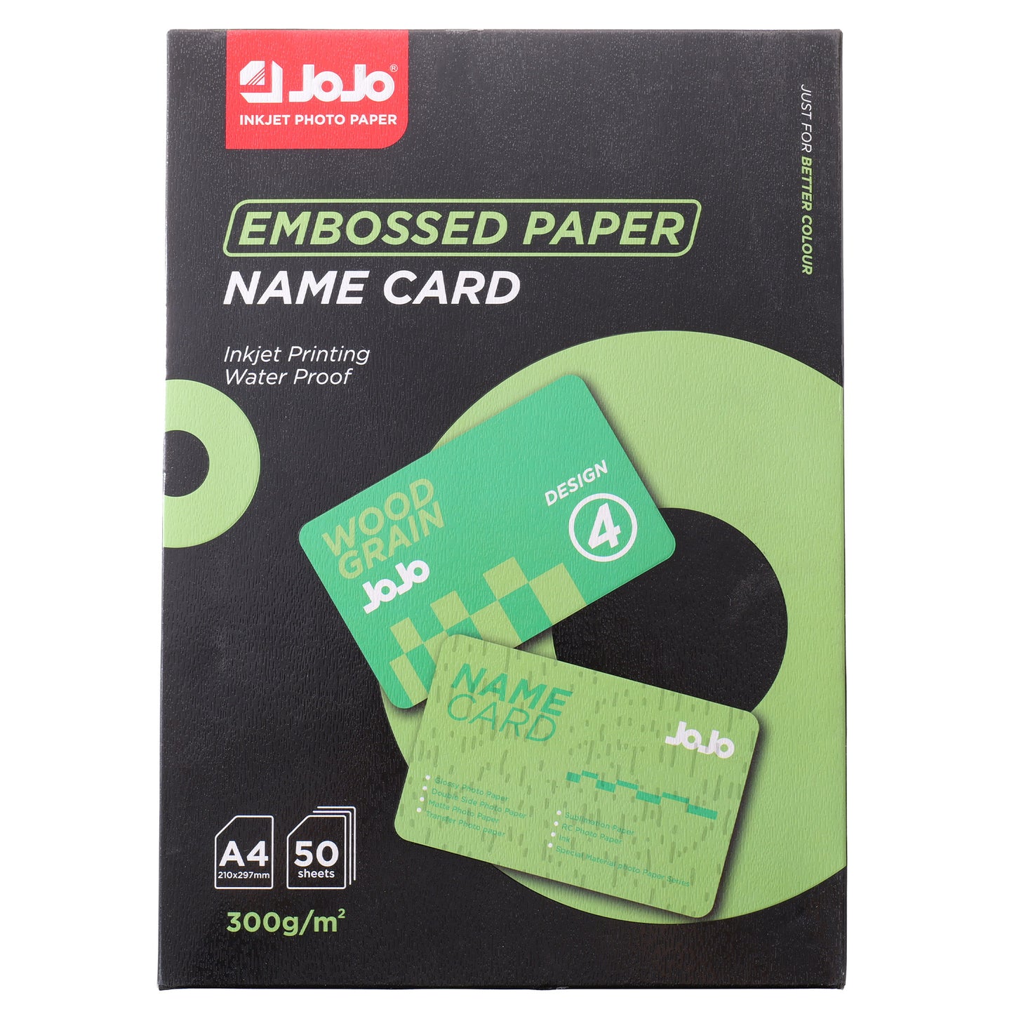 Hartie pentru carti de vizita premium texturata - top 50 coli A4 HP451633 - Green Print