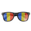 Ochelari de soare cu lentila tricolor ROMANIA ST704454 - Green Print