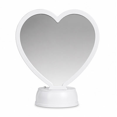 Oglinda magica cu insertie foto si efect INFINITY LED - INIMA MM101211 - Green Print