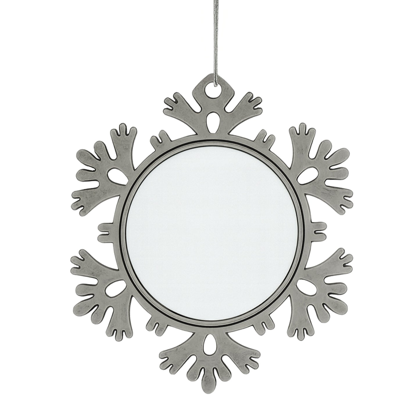 Ornament metalic de brad FULG2 - sublimabil GM103622 - Green Print