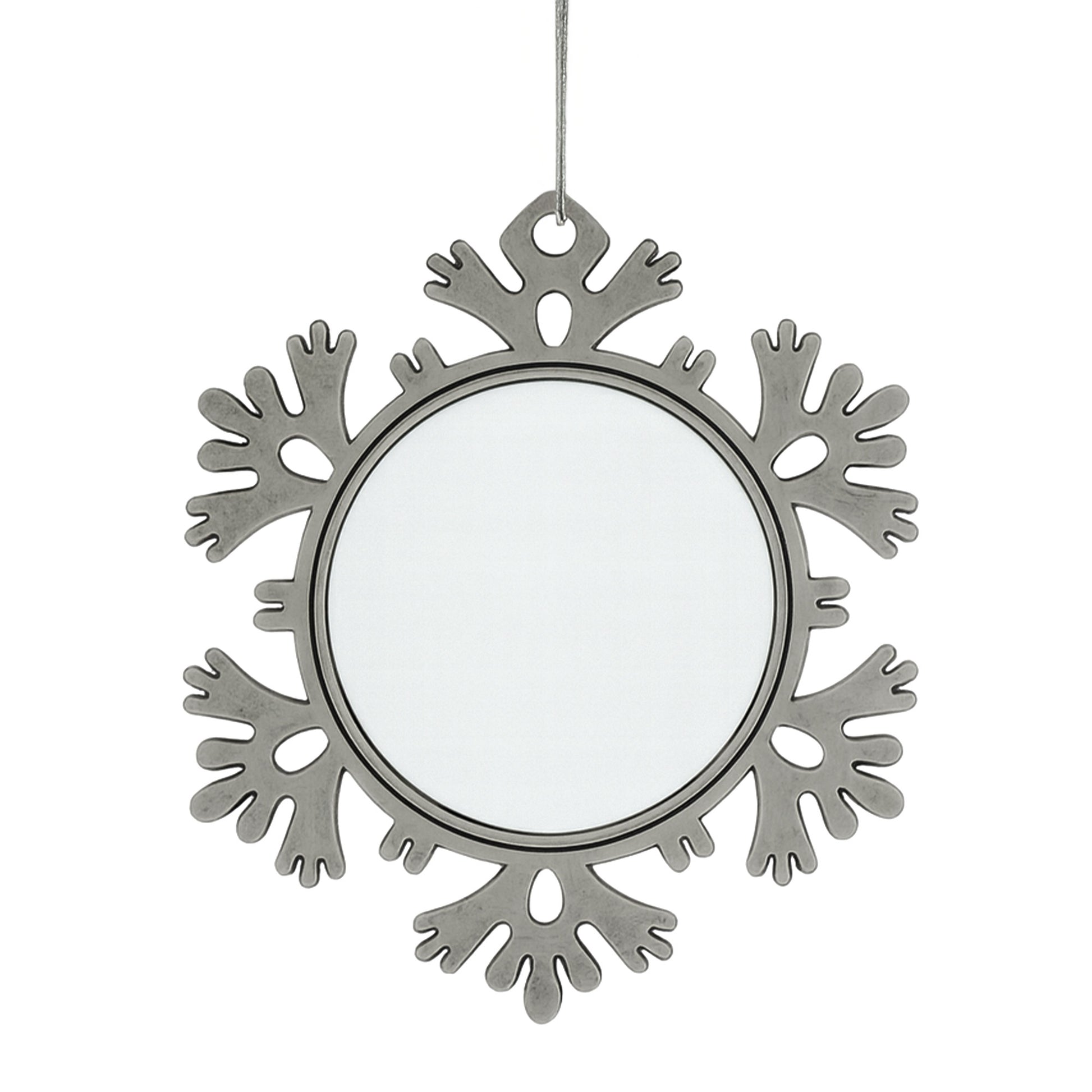 Ornament metalic de brad FULG2 - sublimabil GM103622 - Green Print