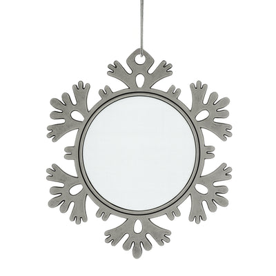 Ornament metalic de brad FULG2 - sublimabil GM103622 - Green Print