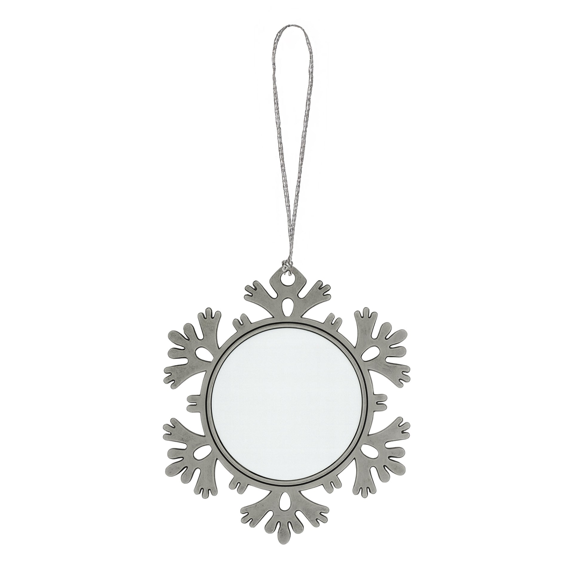Ornament metalic de brad FULG2 - sublimabil GM103622 - Green Print