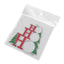 Ornament metalic de brad HOHOHO - sublimabil GM103633 - Green Print