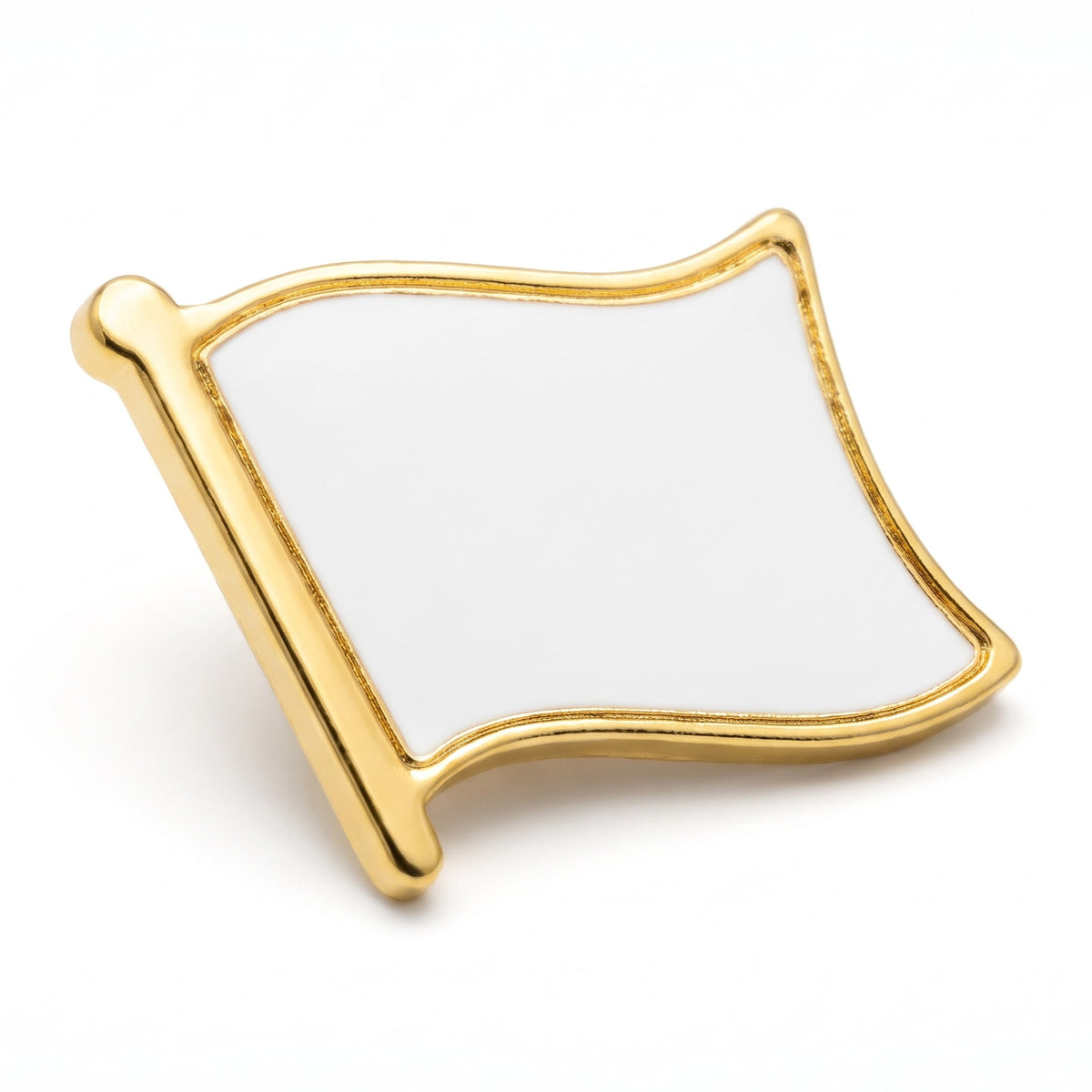 FLAG sublimation compatible metal pin