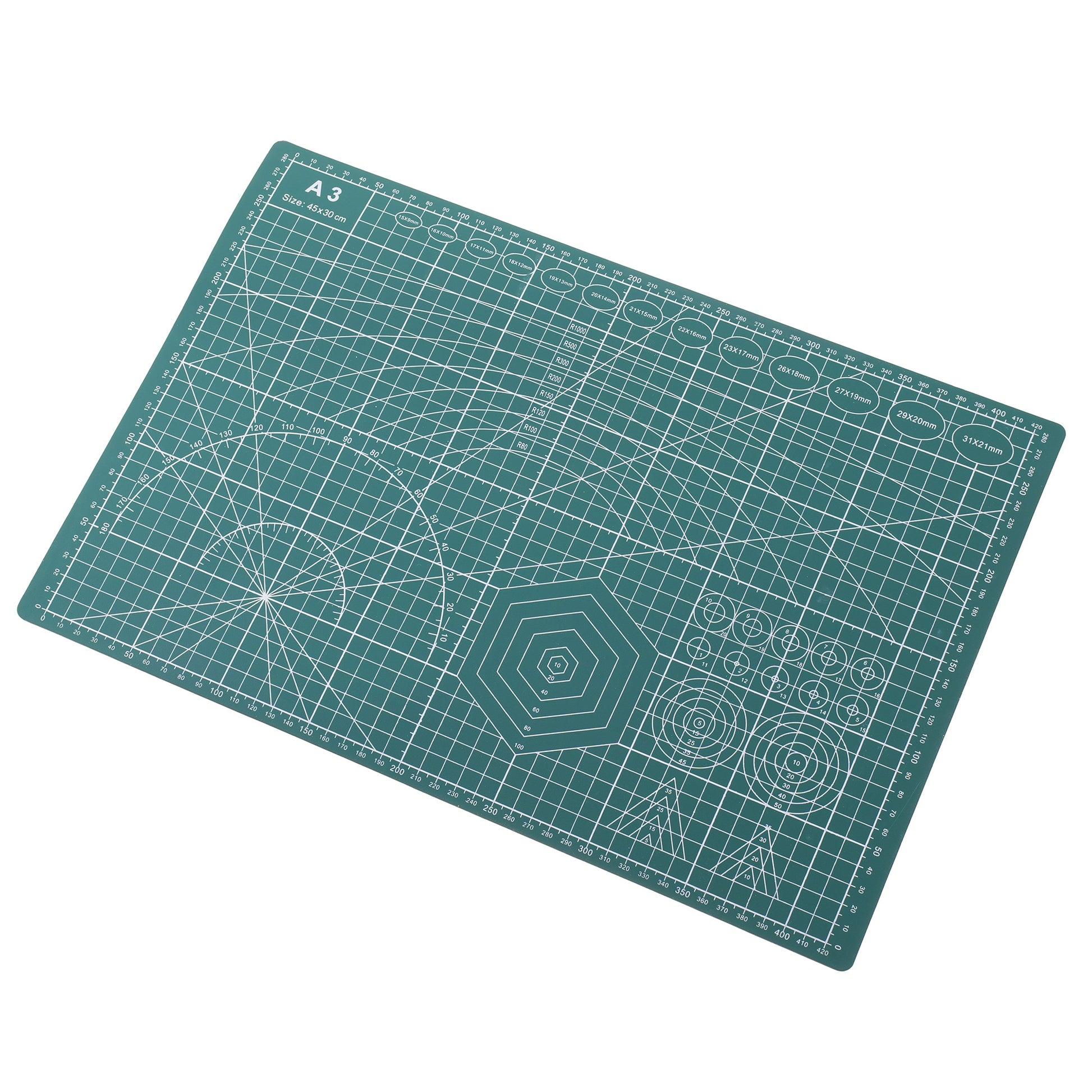 Planseta de taiere cu autovindecare A3 CB403218 - Green Print