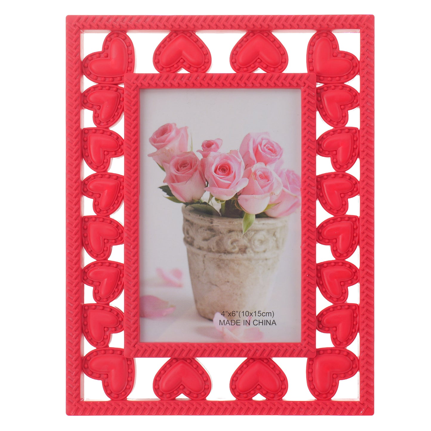 Rama foto decorativa inima rosie 10x15 CL16354 - Green Print