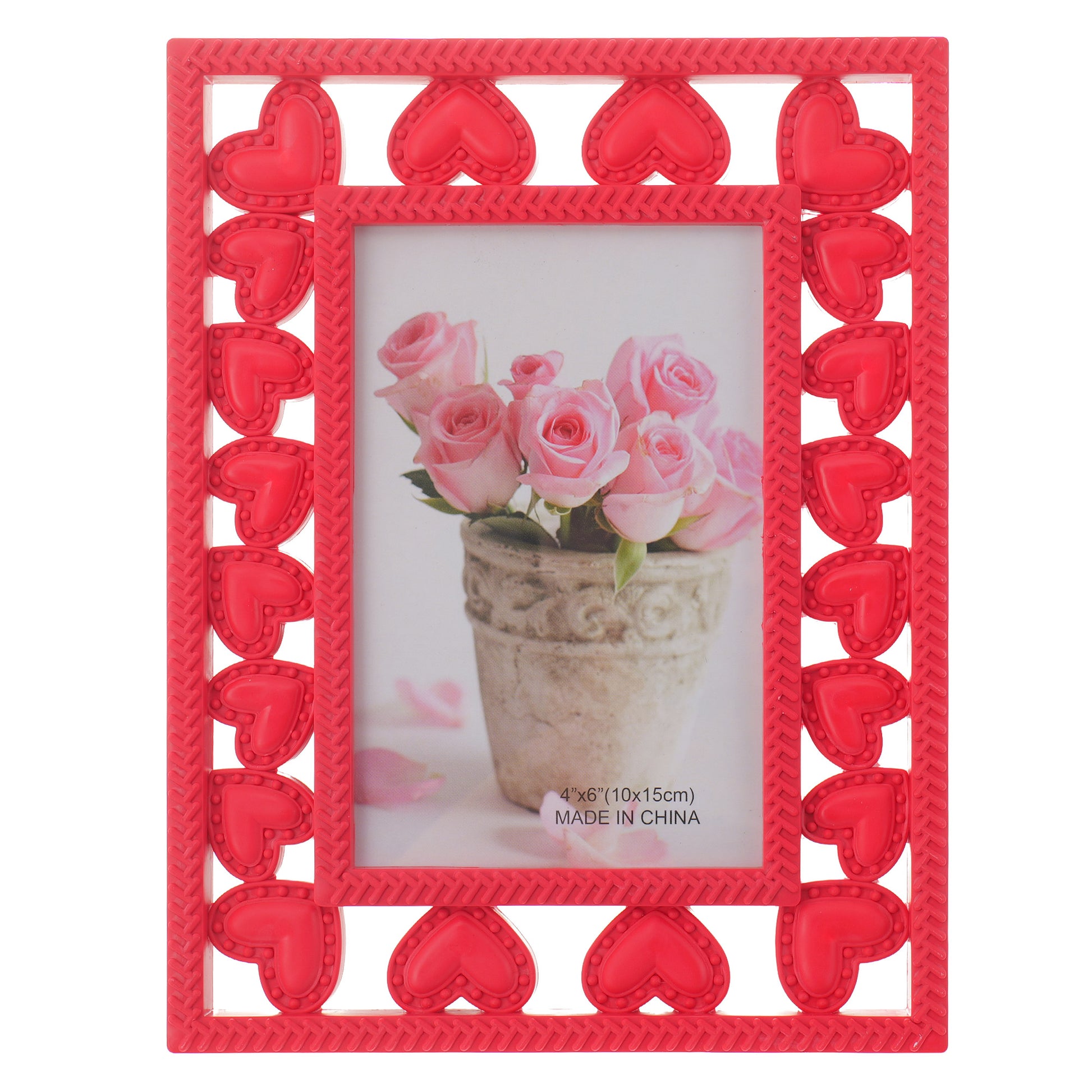 Rama foto decorativa inima rosie 10x15 CL16354 - Green Print