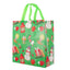Sacosa cadou de CRACIUN textil 29x27 GC418807 - Green Print