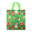 Sacosa cadou de CRACIUN textil 29x27 GC418807 - Green Print