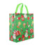 Sacosa cadou de CRACIUN textil 29x27 GC418807 - Green Print