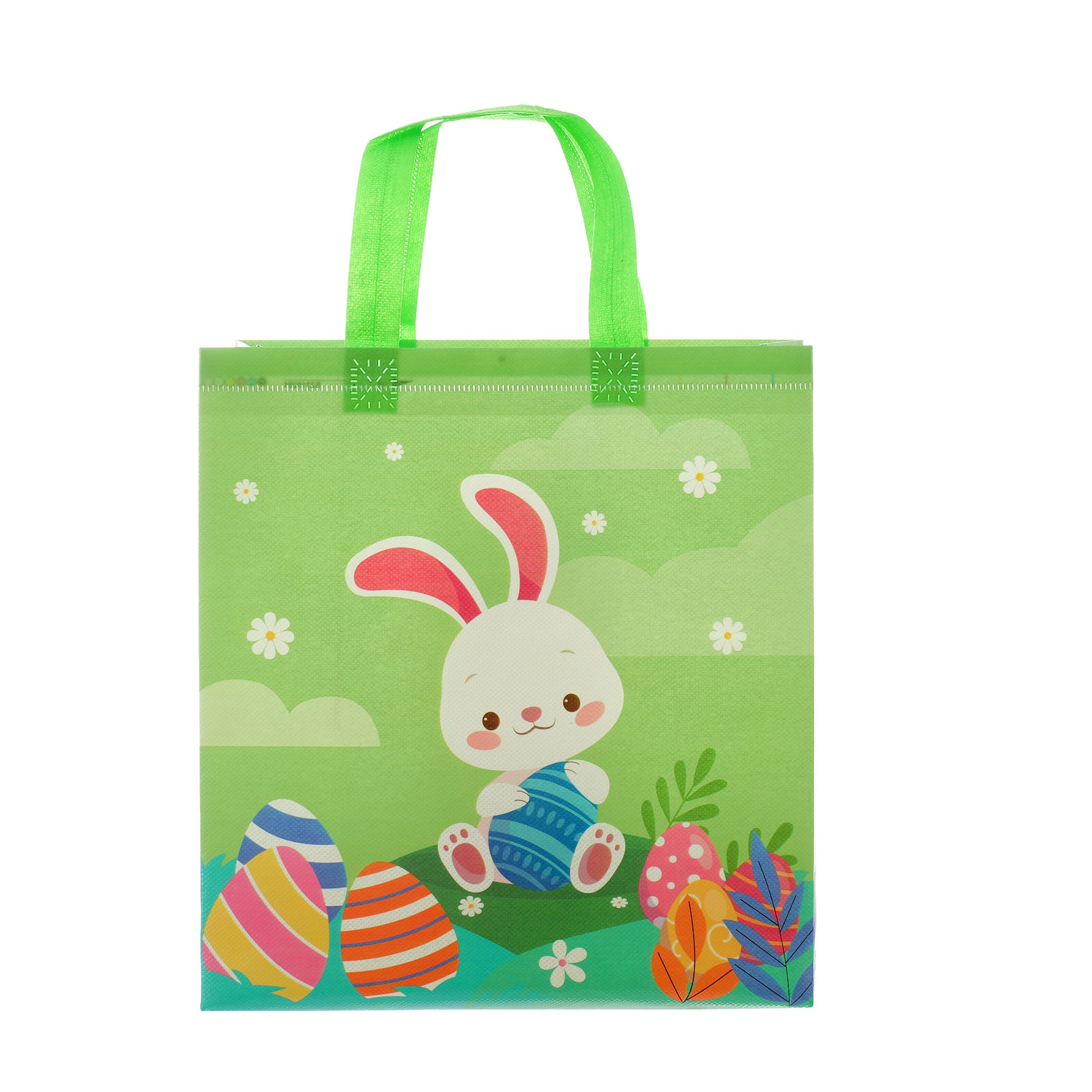 Sacosa cadou de PASTE textil 29x27 GC415517 - Green Print