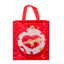 Sacosa cadou de VALENTINE'S DAY textil 29x27 GC418801 - Green Print