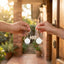 Set of 2 sublimation compatible metal keychains Couple Puzzle